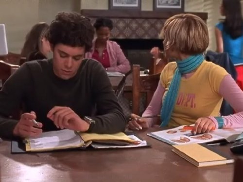 Still of Adam Brody and Samaire Armstrong in The O.C. (2003)