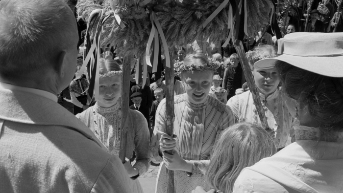 Still of Burghart Klaußner, Michael Schenk and Janina Fautz in Das weiße Band - Eine deutsche Kindergeschichte (2009)