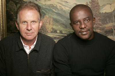 Zola Maseko and Rudolf Wichmann at event of Drum (2004)