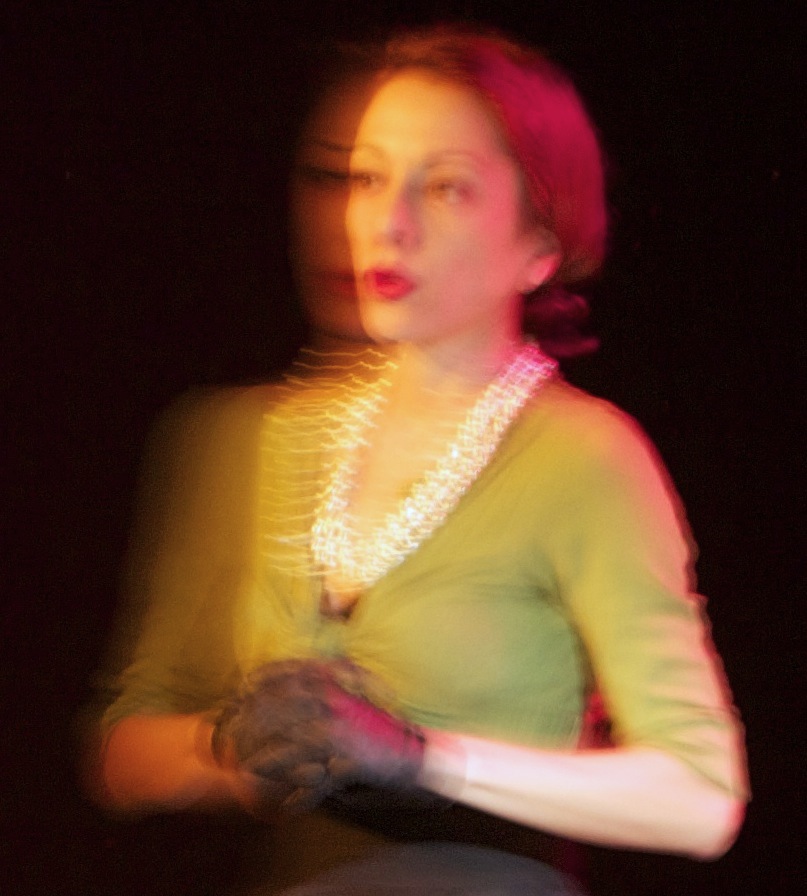 Marta Mondelli in the one act play Striptease by Dino Buzzati at the Cherry Lane Theatre, New York, in November 2012