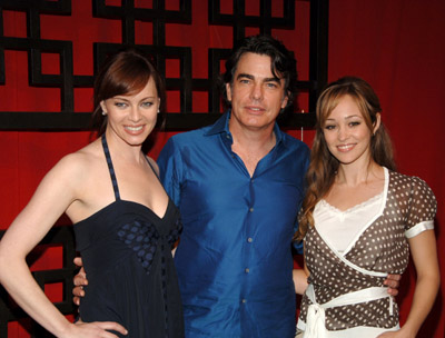 Peter Gallagher, Melinda Clarke and Autumn Reeser