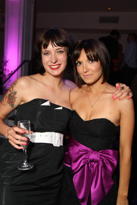 Lorene Scafaria and Diablo Cody at event of Nick and Norah's Infinite Playlist (2008)