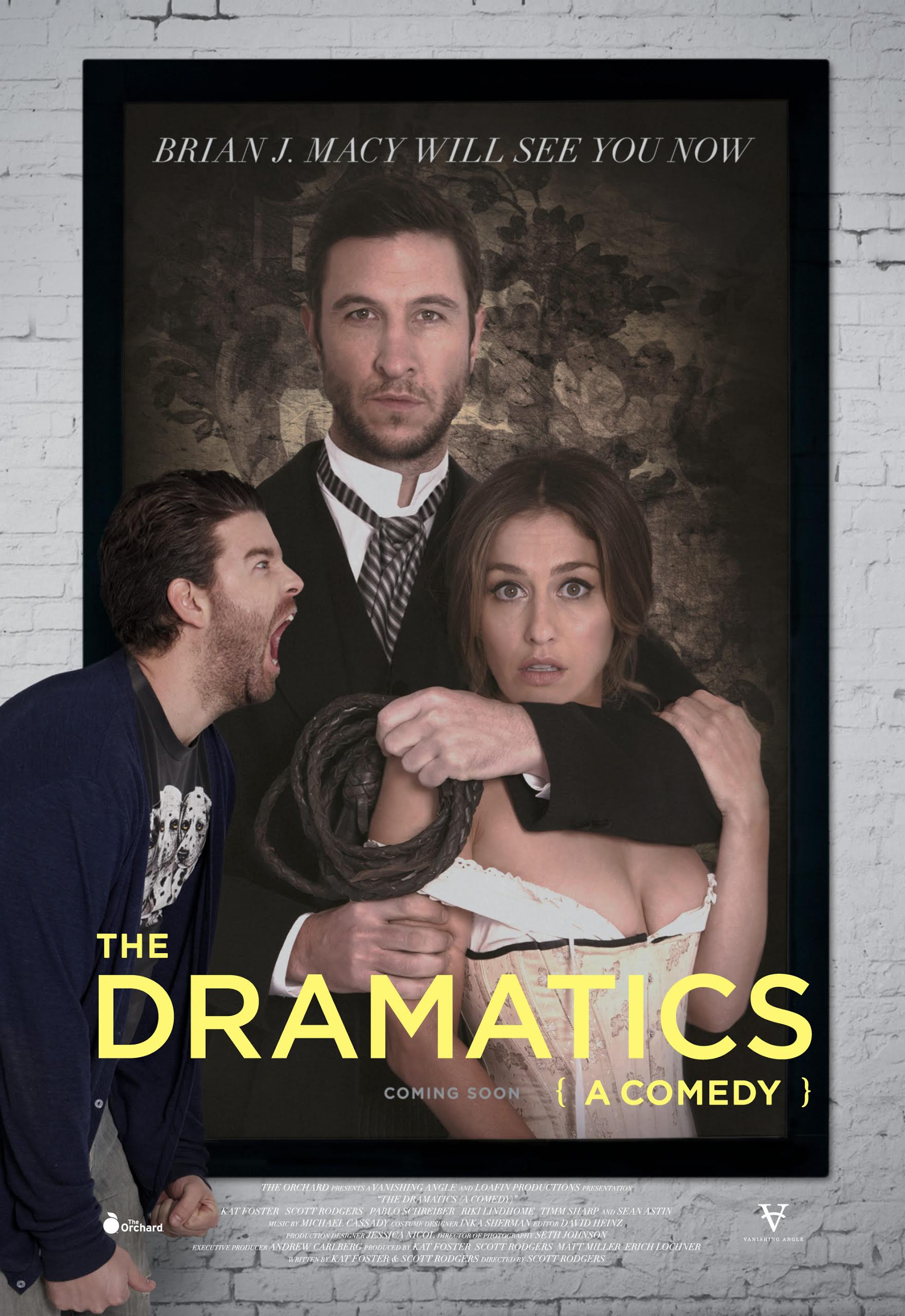 Pablo Schreiber, Kat Foster and Scott Rodgers in The Dramatics: A Comedy (2015)