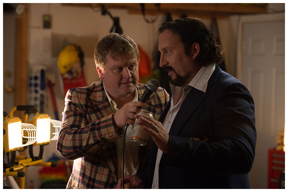 Still of John Paul Tremblay and Mike Smith in Swearnet: The Movie (2014)
