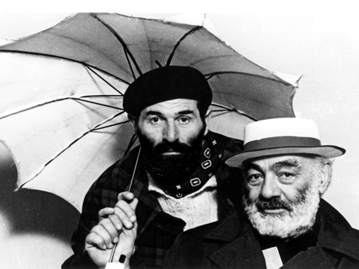 Sergei Parajanov and Mikhail Vartanov in Parajanov: The Last Spring (1992)