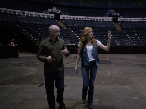 Still of David Alford and Connie Britton in Nashville (2012)