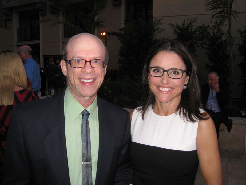 Steven Hack and Julia Louis-Dreyfus, Emmy nominees reception