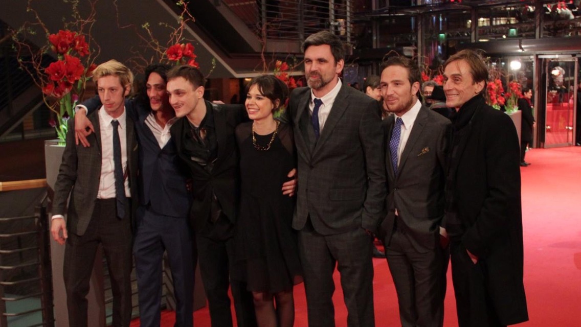 Sebastian Schipper, Frederick Lau, Max Mauff, Burak Yigit, Franz Rogowski and Laia Costa in Victoria (2015)