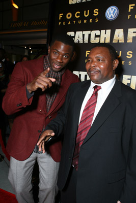 Derek Luke and Patrick Chamusso at event of Catch a Fire (2006)