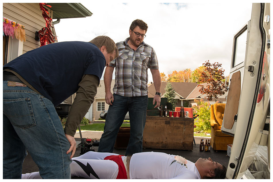 Still of Robb Wells and Patrick Roach in Swearnet: The Movie (2014)
