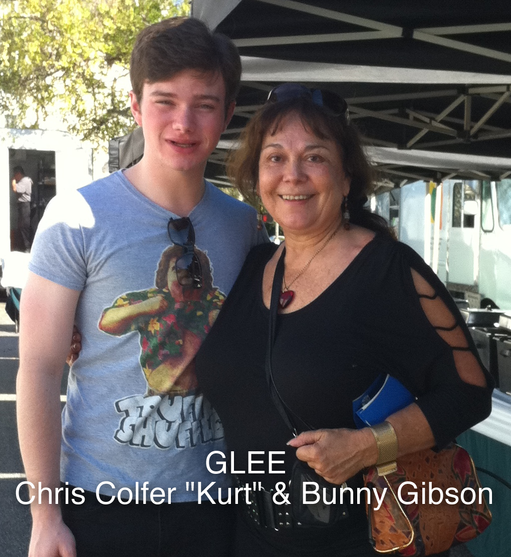 Chris Colfer & Bunny - on 