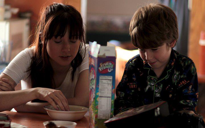 Still of Rachel Grate and Zachary Haven in Shoot the Moon