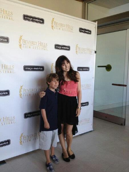 Rachel Grate with Zachary Haven at the Beverly Hills Film Festival