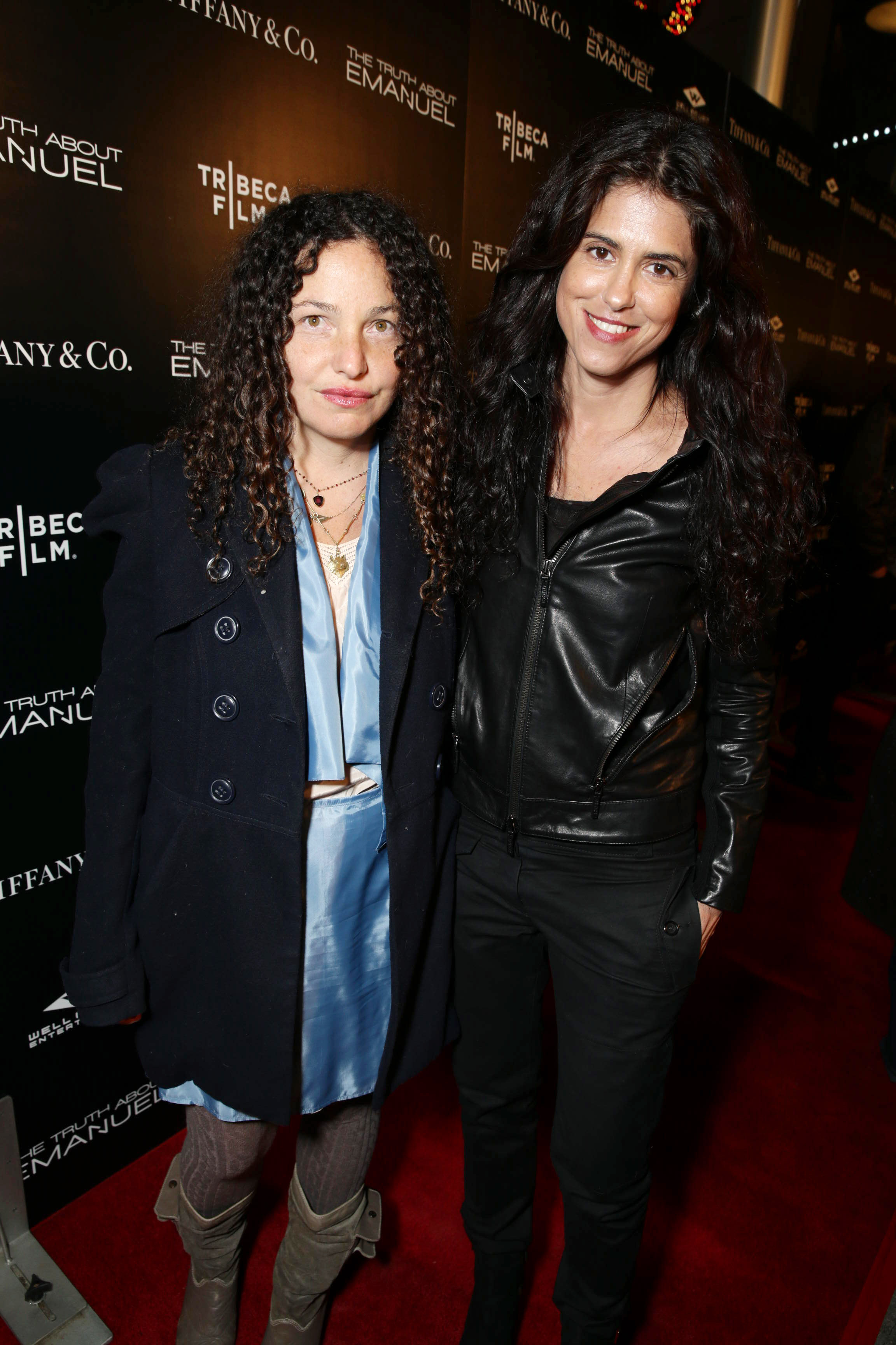 Francesca Gregorini and Tatiana von Furstenberg on the red carpet at The Truth About Emanuel