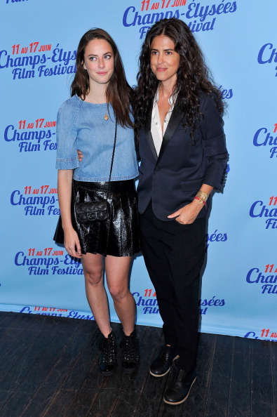 Writer and Director Francesca Gregorini and Actress Kaya Scodelario at the Champs-Elysees Film Festival in Paris
