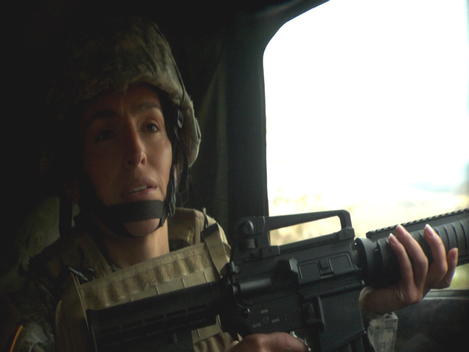 as SGT. Lisa Meyers in IN THE NAME OF FREEDOM