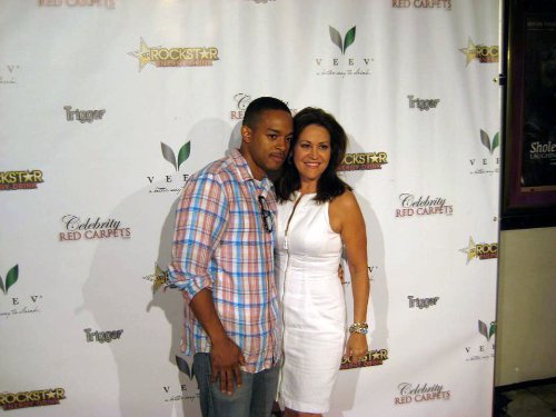 Sandra Staggs with Randy Clark at the Premiere of Trigger