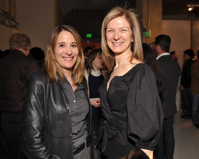 Sasha Alpert and Dawn Hudson