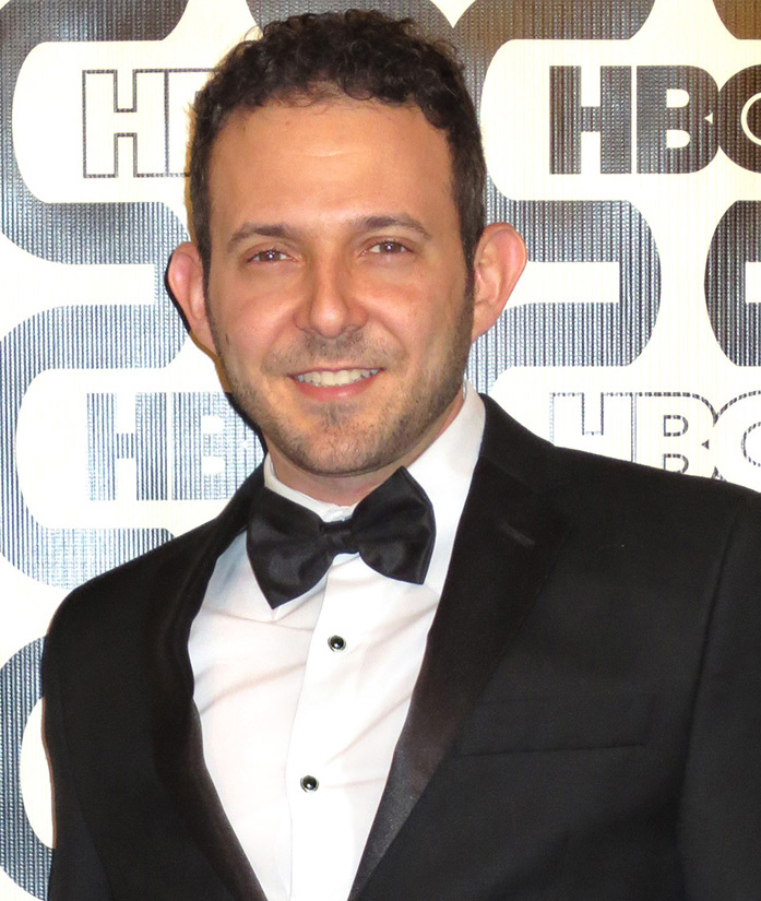 Nick Saglimbeni at the 2013 Golden Globes, HBO After Party.