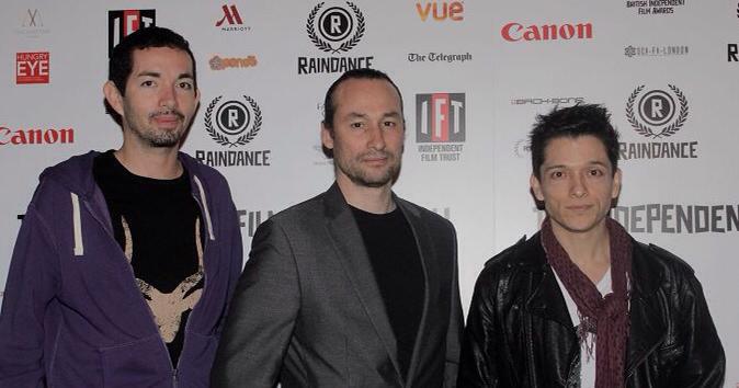 At Raindance with Ernesto Cantu and Fernando Abadie