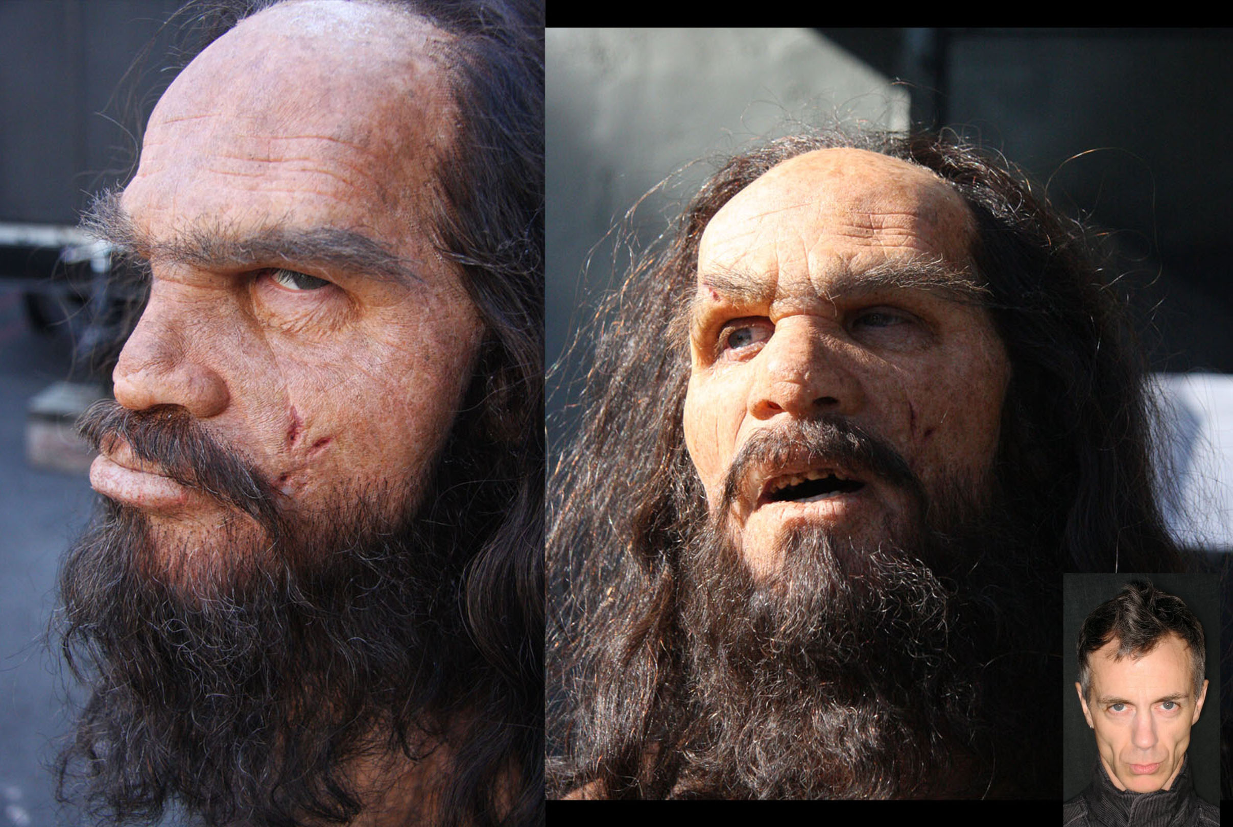 Caveman silicone make up for 'UFC' F/X network promo