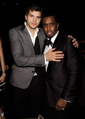 Sean Combs and Ashton Kutcher