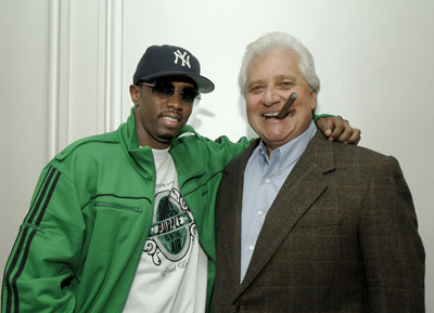 Sean Combs and Martin Bandier