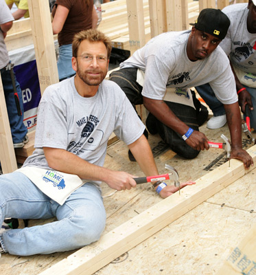 Sean Combs and Edgar Bronfman Jr.