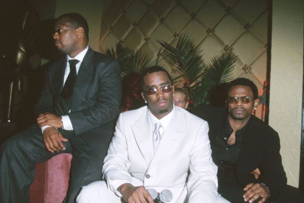 Sean Combs and Andre Harrell