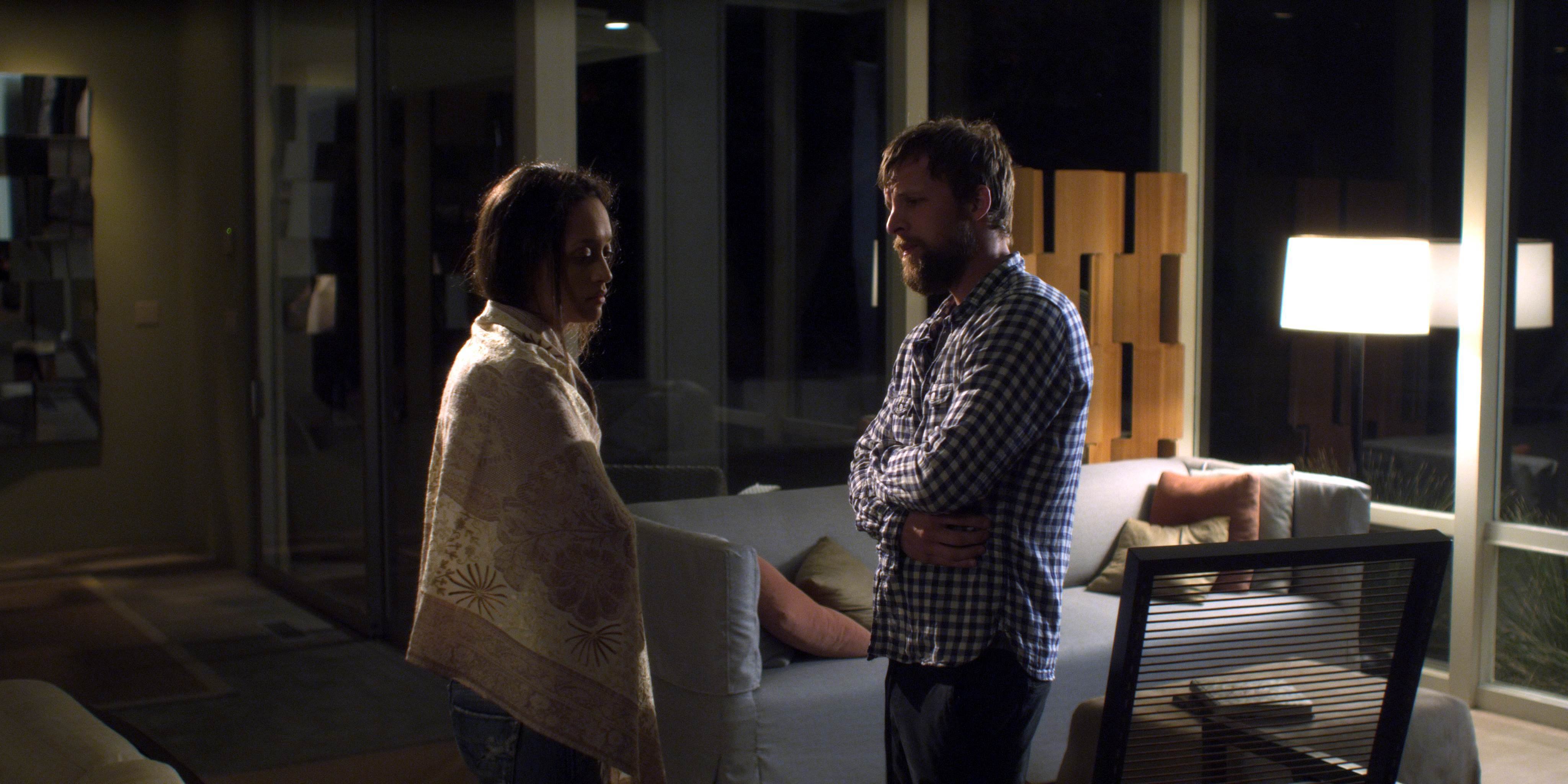 Chad Faust and Gloria Huwiler in Angst (2013)