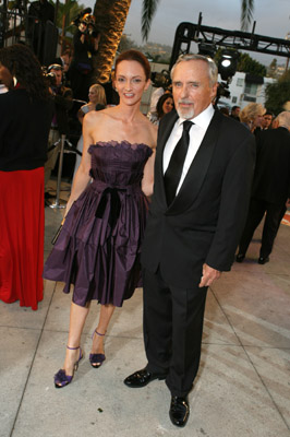 Dennis Hopper and Victoria Duffy at event of The 79th Annual Academy Awards (2007)