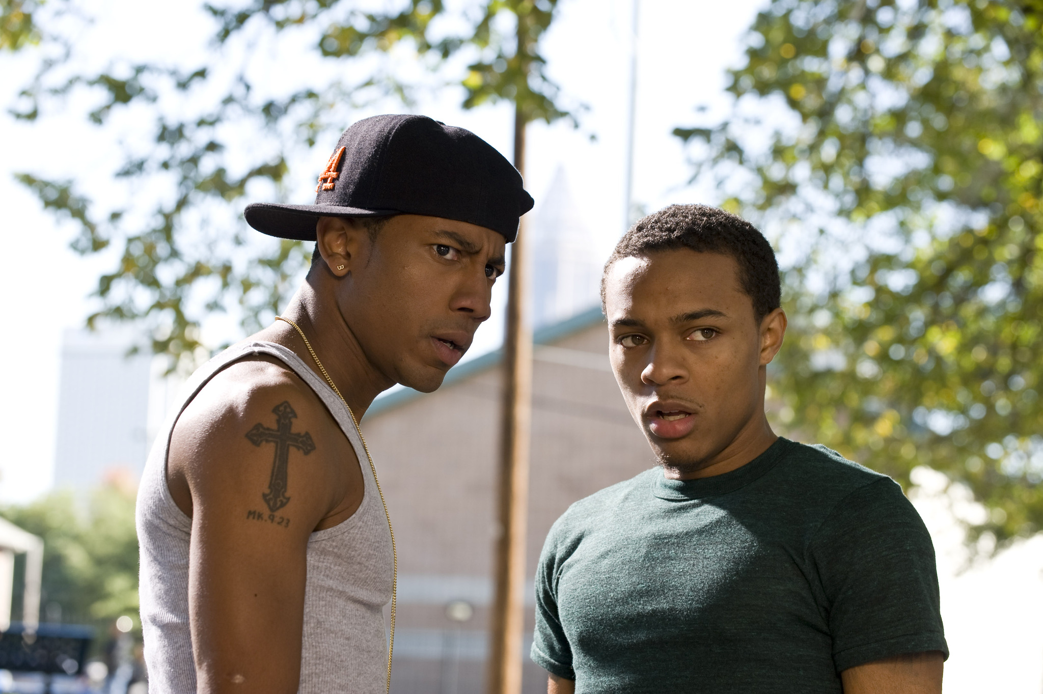 Still of Shad Moss and Brandon T. Jackson in Lottery Ticket (2010)