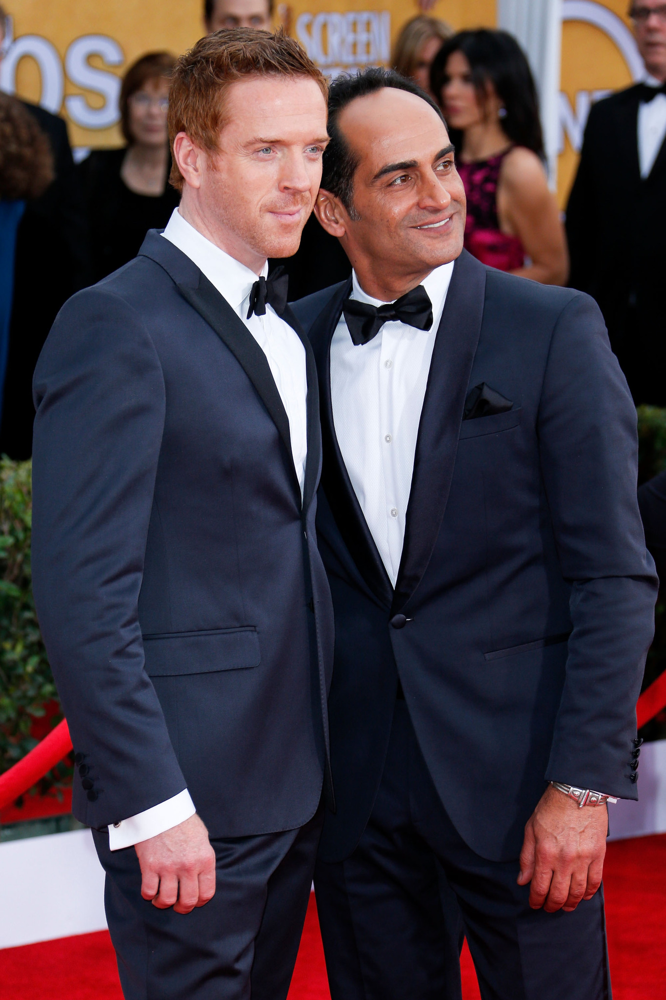 Damian Lewis and Navid Negahban