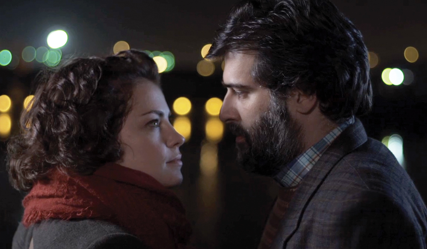 Still of Dolores Fonzi and Rafael Spregelburd in El crítico (2013)