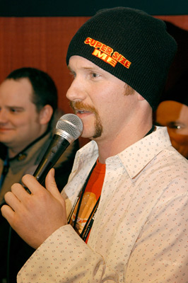 Morgan Spurlock at event of Super Size Me (2004)