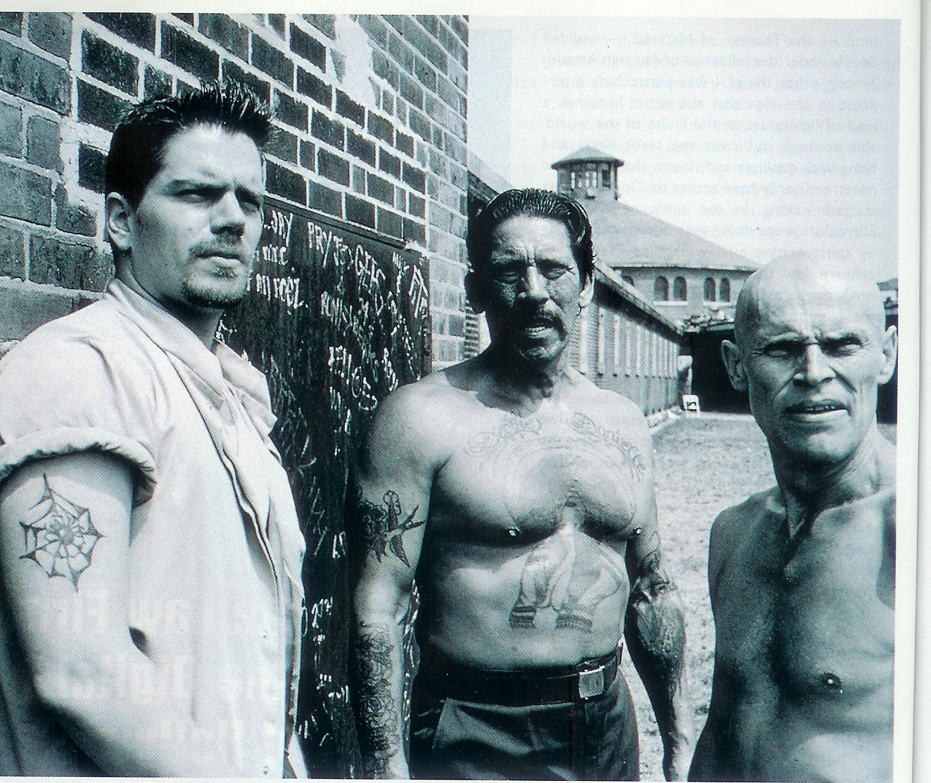 In Animal Factory with Danny Trejo and Willem Dafoe