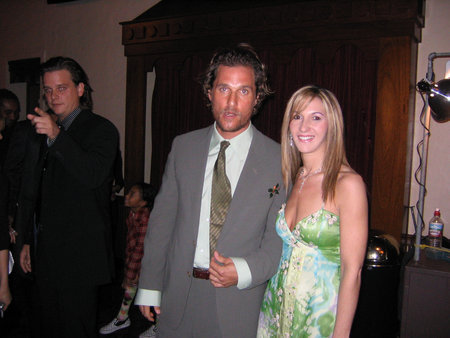 Jennifer Sciole and Matthew McConaughey at the 2006 People's Choice Awards