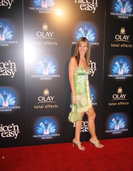 Jennifer Sciole on the Red Carpet at the 2006 Peoples Choice Awards