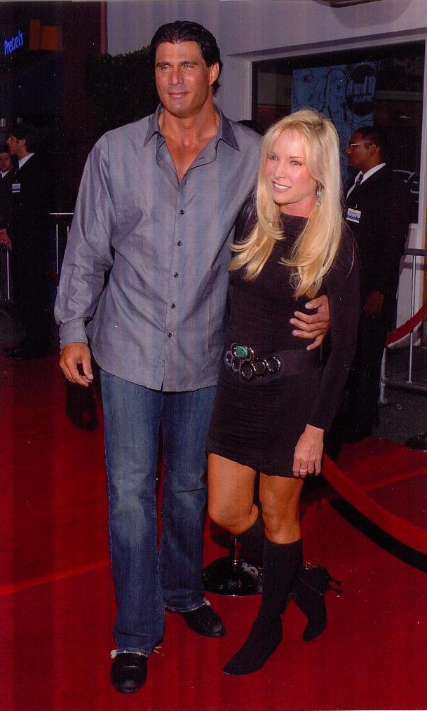 RED CARPET SCREENING WITH JOSE CANSECO