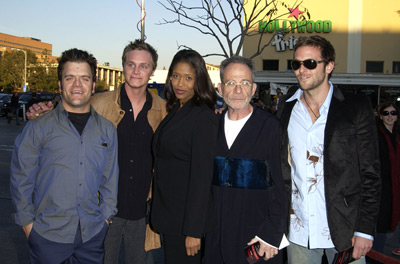 Bradley Cooper, Merrin Dungey, Ron Rifkin, Kevin Weisman and David Anders at event of Alias (2001)