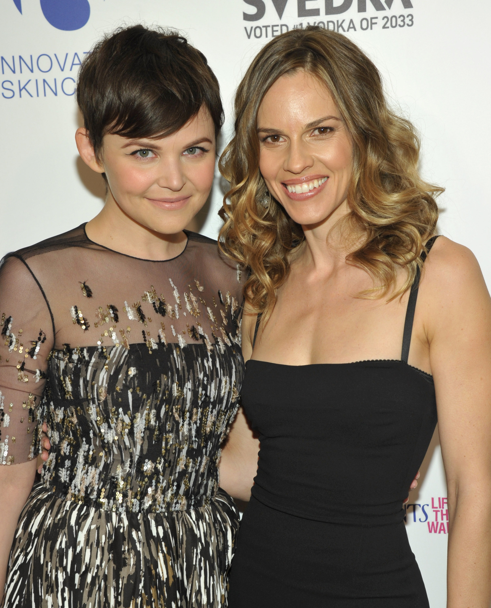 Hilary Swank and Ginnifer Goodwin