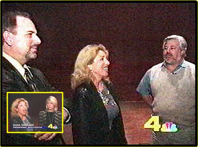 NBC News Feature following the NBC & DreamWorks scripted THE OTHERS series premiere (2.5.2000) with Daena Smoller, Larry Montz, Ron Kilgore and Linda Mackenzie (as the 'real-life' team). Filmed inside the former Vogue Theater, Hollywood.
