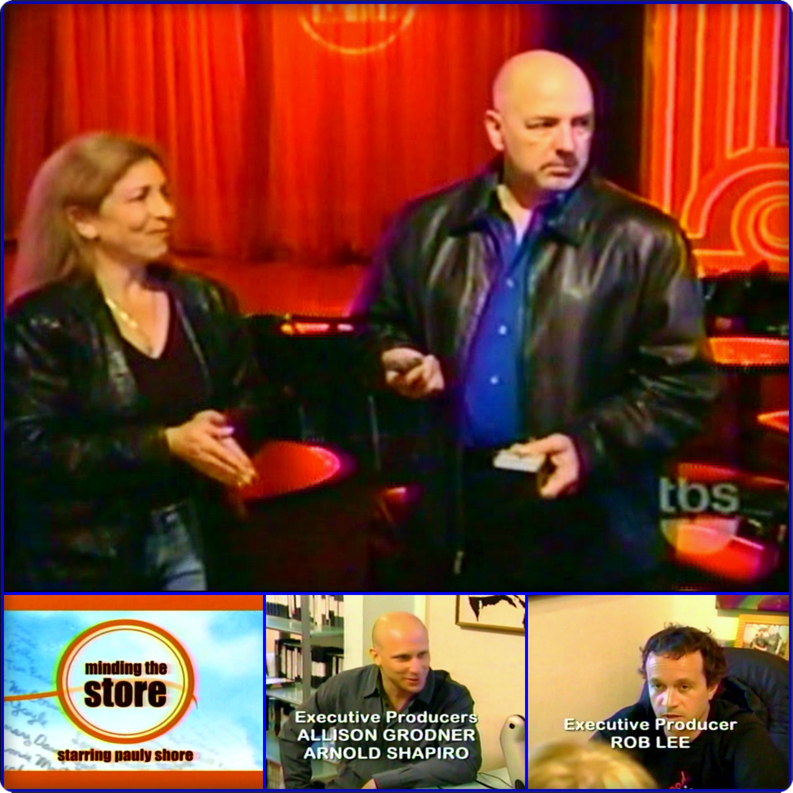 Daena Smoller with Larry Montz return to The Comedy Store in West Hollywood at the request of Mitzi Shore to film MINDING THE STORE Starring Pauly Shore (2005).