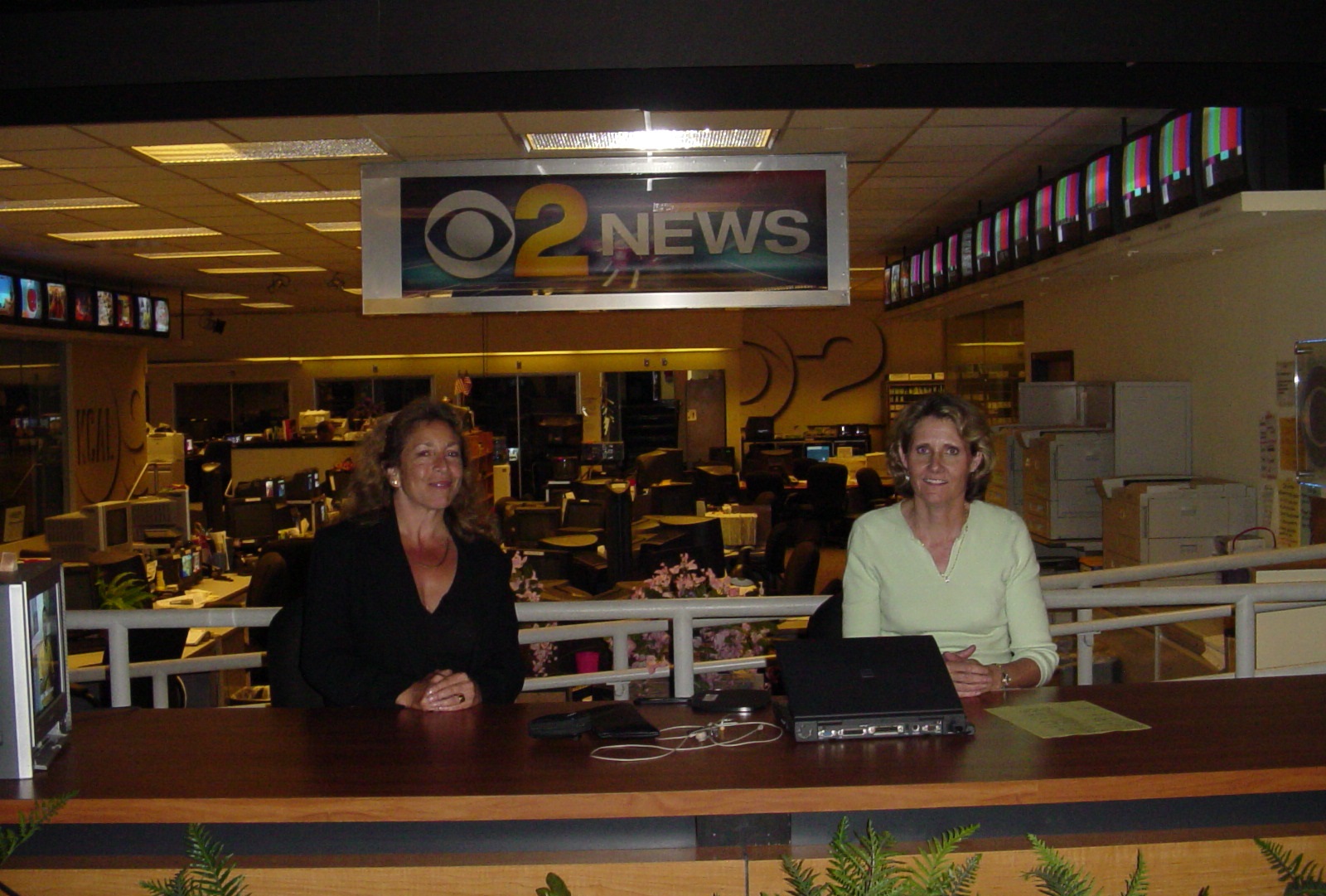 Pretending to be a real CBS News Anchor! With Diane Thompson, following second ISPR investigation of CBS Columbia Square / Hollywood.