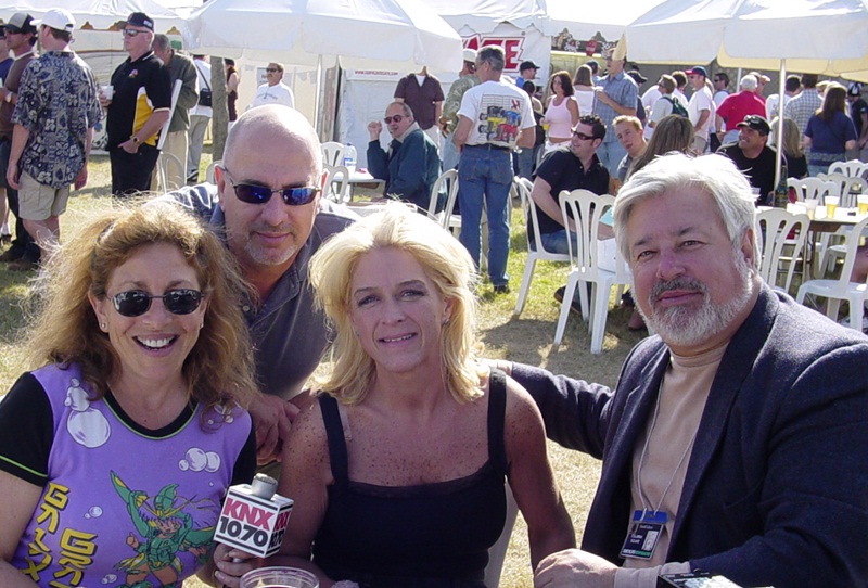 Grand Prix, Long Beach, CA. 2006 L - R: Daena Smoller, Larry Montz, Abigail, Ron Kilgore