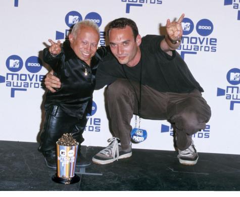 Jeff Vespa and Verne Troyer