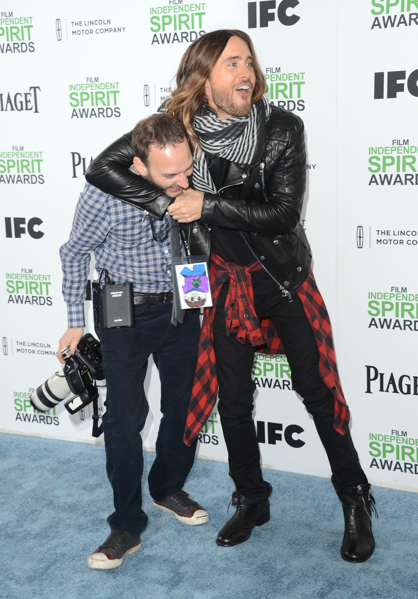 Jared Leto and Jeff Vespa