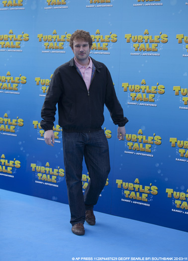 Geoff Searle arrives at 'A Turtles Tale' UK Premiere