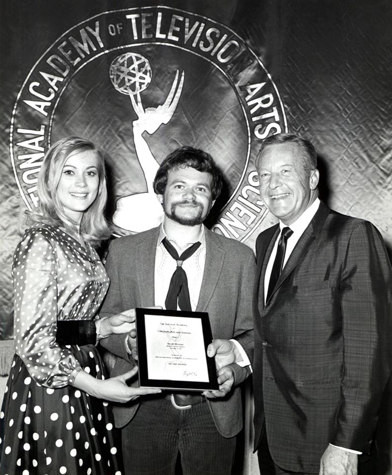 David receiving his 1st. of 6 EMMY Nominations