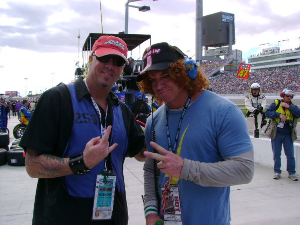 Field Producing Trackside @ NASCAR Race in Las Vegas with Scott aka 